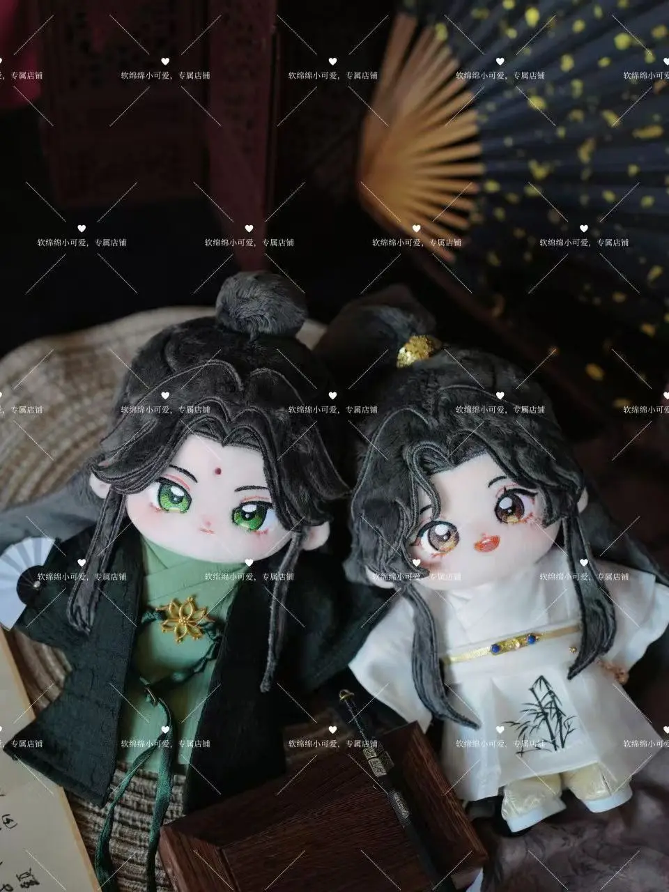 쓰림 악당의 자기 구조 시스템/Ren Zha Fan Pai Zi Jiu Xi Tong Shen Qingqiu&Luo Binghe 20cm 귀여운 옷 없음