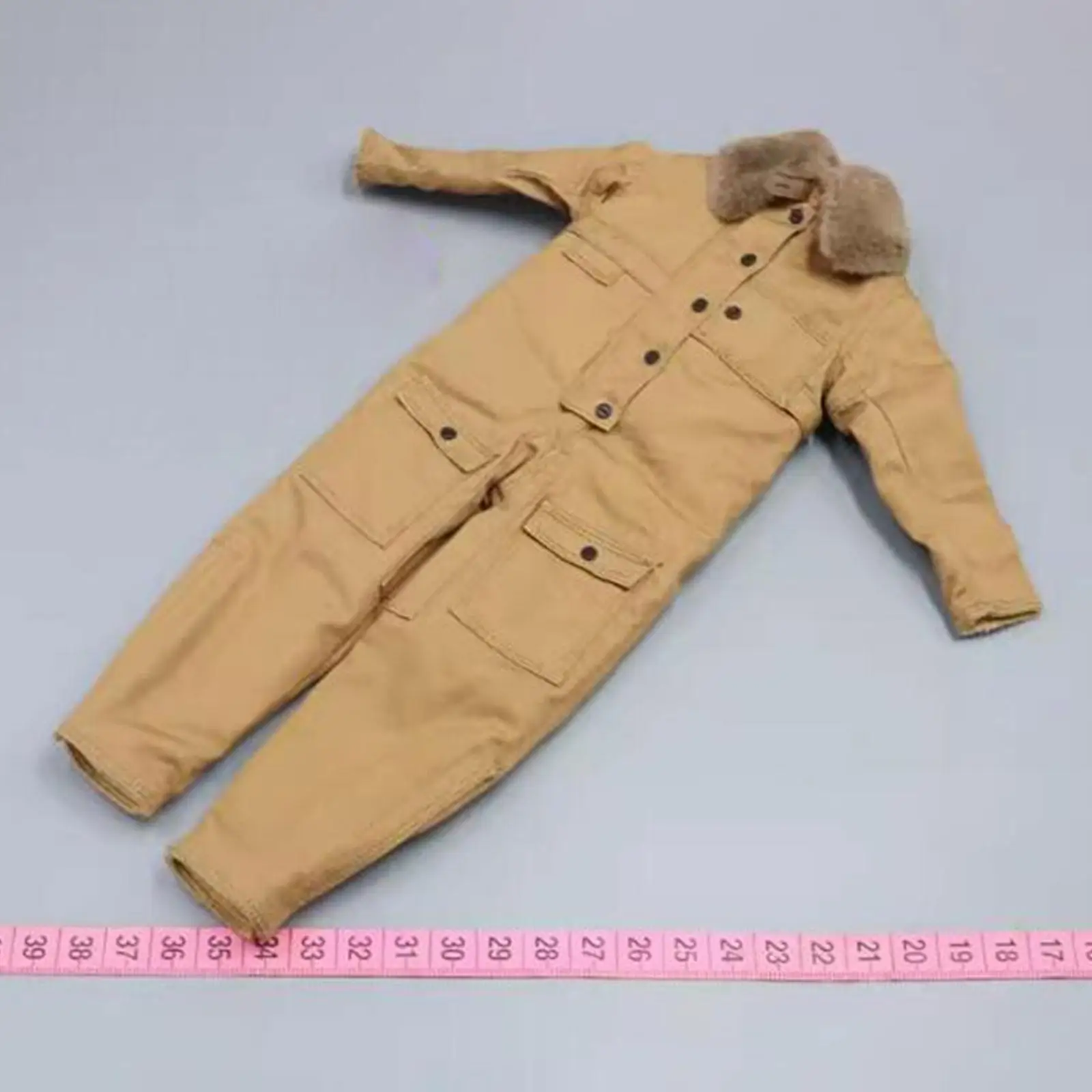 

1/6 Jumpsuit Accessories Fashionable Handmade Handmade Doll Clothes Miniature Clothing Dress up for 12in Figures Doll Model