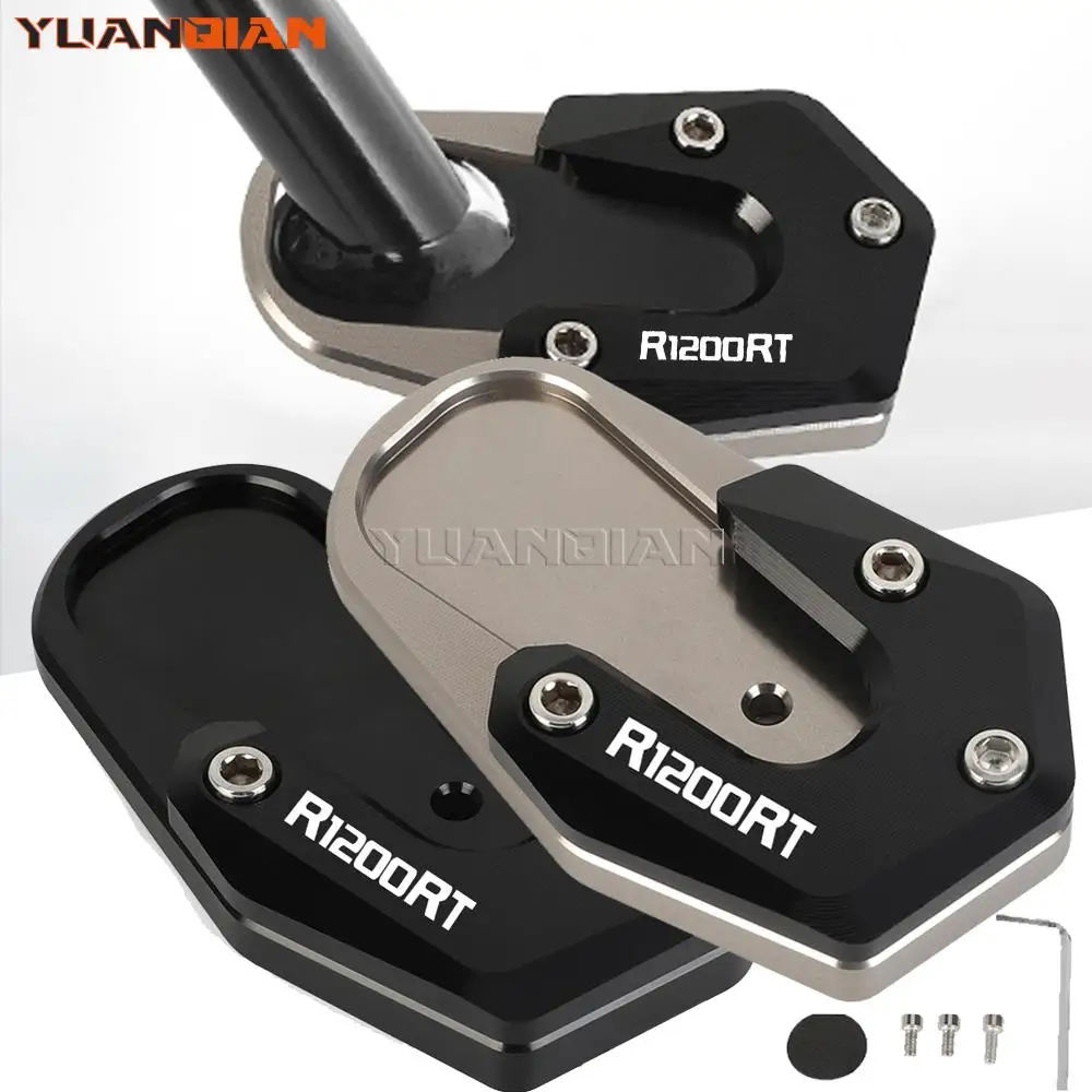 

For BMW R1200RT R 1200 RT 2014-2019 R1250RT R1250RS 2019-2023 Motorcycle Accessories CNC Foot Enlarger Foot Side Stand Extension