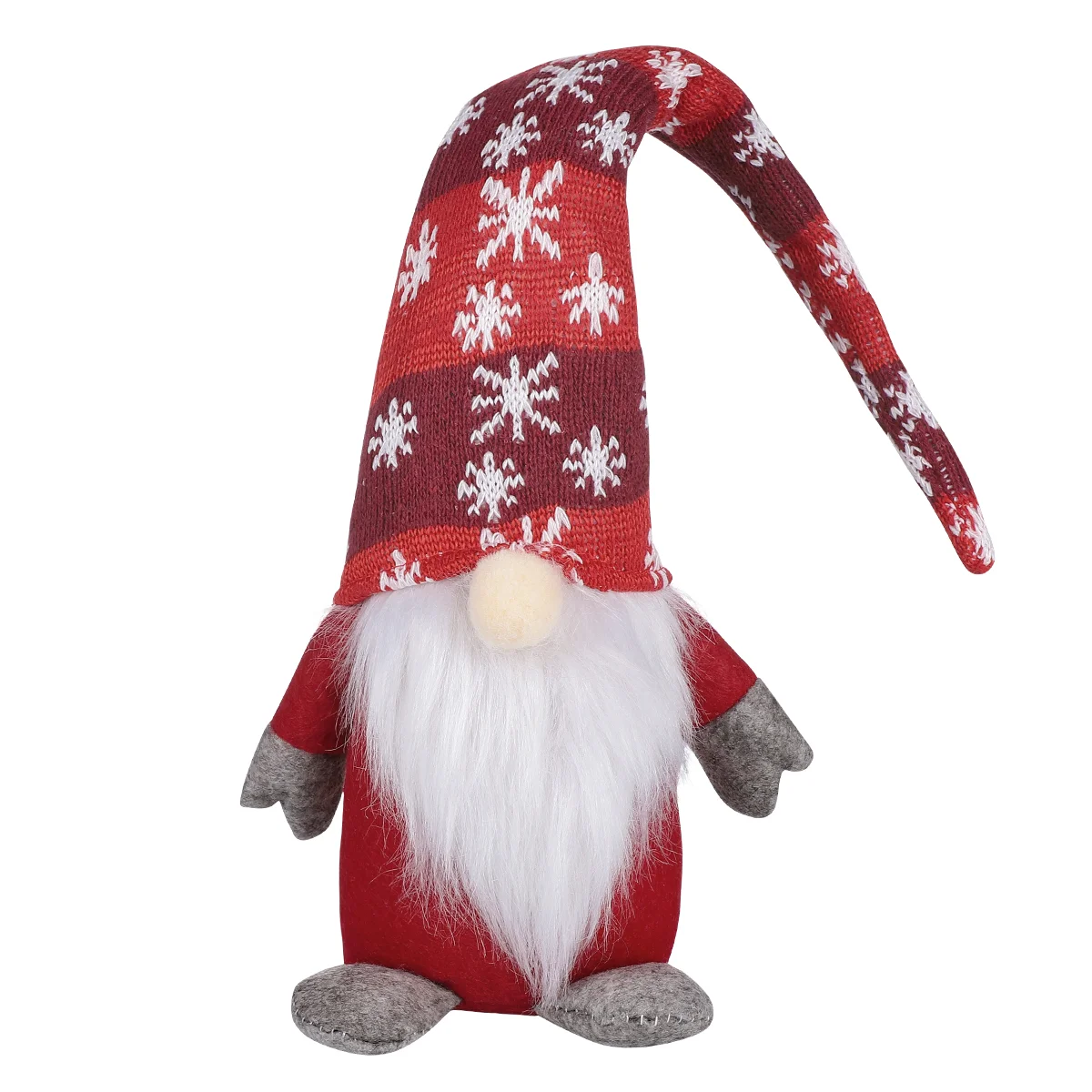 Gnomes de noël en peluche, décorations, ornement, liquidation