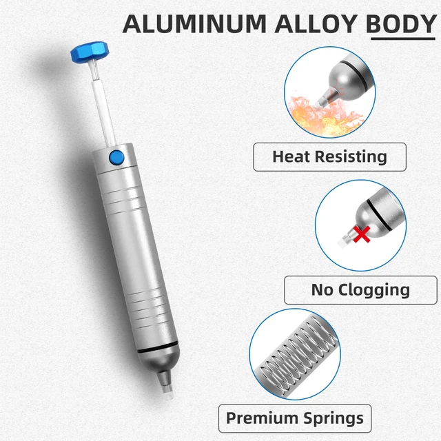 شفاط قصدير K-331 معدني (ألومنيوم) قوي الشفط 1
