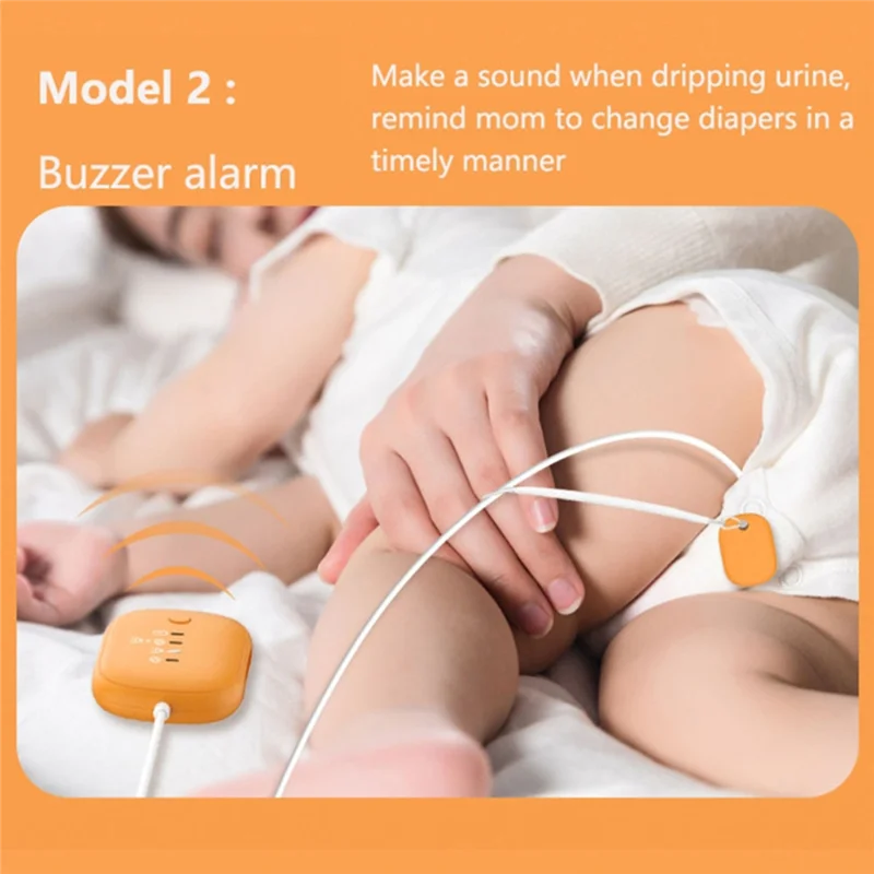 USB Bedwetting Alarm Sensor Bedwetter Pee Alarm Monitor Baby Potty Training bedwetting sensor alarm