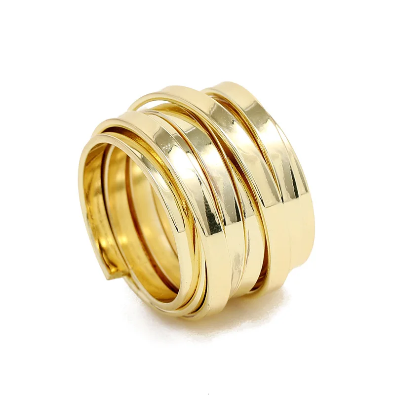Women Girls Rings Jewelry Accessories Multi layer Wide Medium-Sized ring set gold color rings stainless steel ring tibetan silver rings signet ring finger watch ring finger ring gold color ring chain ring half face ring amethyst zirconia ring silver ring opening ring fidget spinner ring sparkling heart ring tungsten ring adjustable rings zircon crystal ring wedding rings moissanite diamond ring color change ring wedding ring ceramic ring animal ring