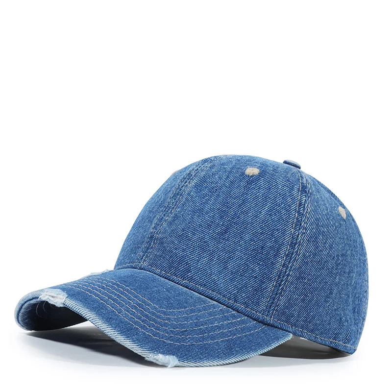 2023SpringandSummerDenimWashBaseballHatsLadiesFashionSunCap