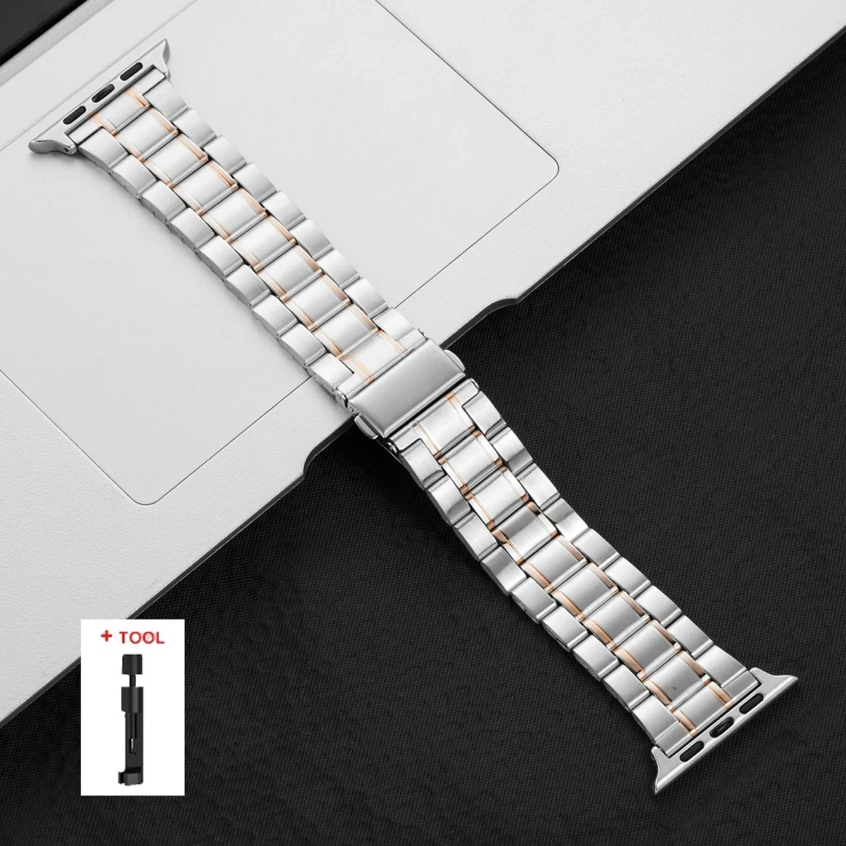 Premium Stainless Steel Watch Straps - Sleek Metal Band
