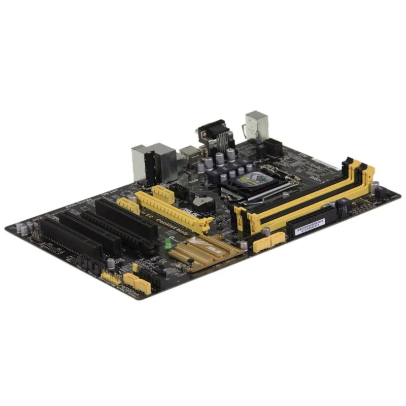 LGA 1150 Asus B85-PLUS Motherboard i3 i5 i7 CPU 32GB DDR3 PCI-E 3.0 USB3.0 CrossFireX Desktop B85 Gaming Mainboard 1150 ATX Used best computer motherboard