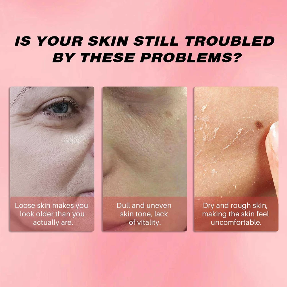 Collagen Jelly Face Cream for Dry Old Skin Care Moisturizer Lighting Nourishing Firming Fine Lines Beauty Skincare Cream Product