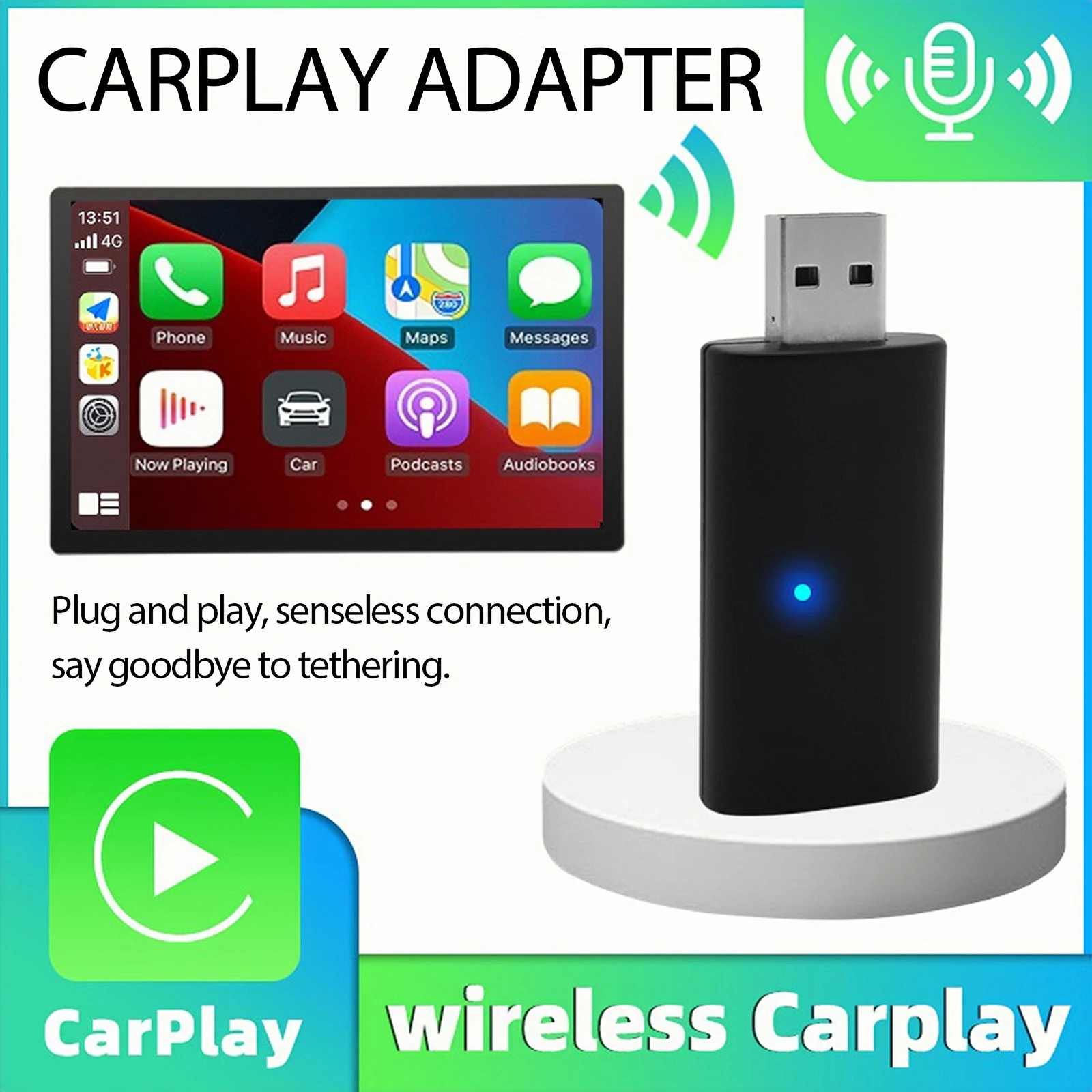 Wireless Adapter Factory Carplay  Wireless Carplay Adapter Iphone - Iphone  Wireless - Aliexpress