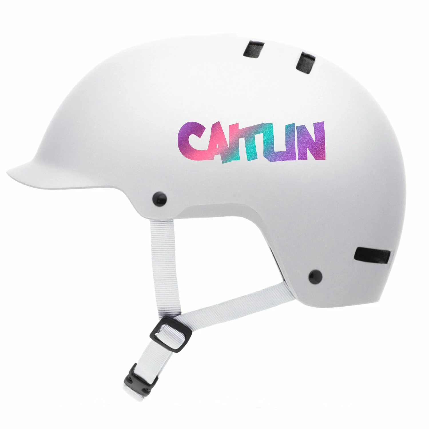 Adesivi Per Casco Donna 2 Adesivi Personalizzati Per Casco Bici Nome Su Vinile Resistente A 854173 - Foto 11