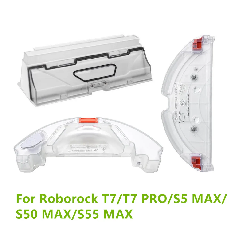 

Пылесборник с резервуаром для воды, коврик для швабры Roborock T7/T7 PRO/S5 MAX/S50 MAX/S55 MAX, запчасти для робота-уборочной машины