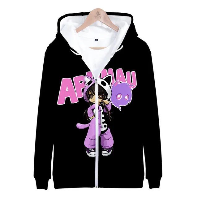 Aphmau purple hoodie Clearance