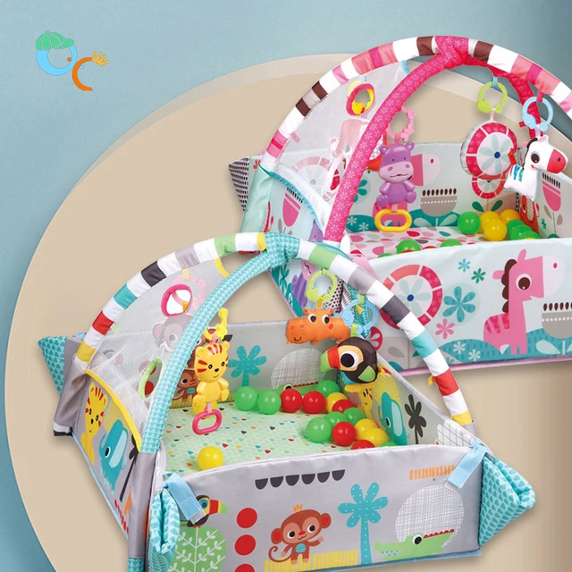 Intelligent Early Education Fun Mat Toy Newborn Crawling Blanket Pedal Infant Play Fitness Mat Activity Mat Gym Baby Toys 2