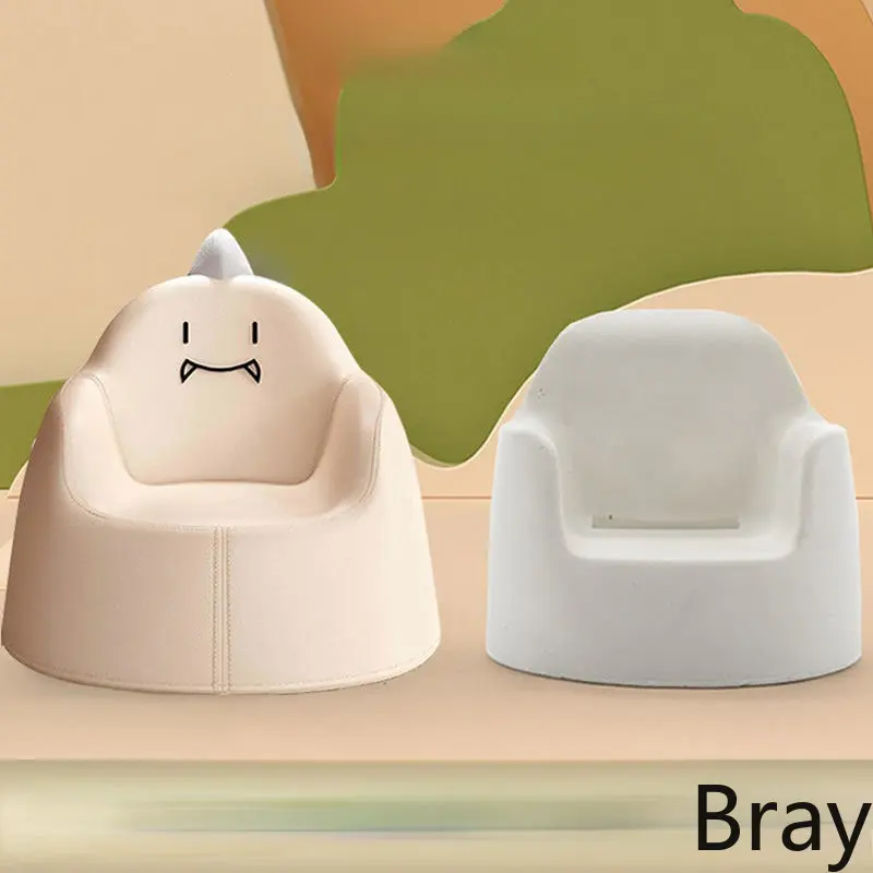

NO BOX 150086 Cartoon Lazy Children Mini Sofa Backrest Armchair PU Waterproof Kids Sofa Lovely Baby Bedroom Sofa for Kids