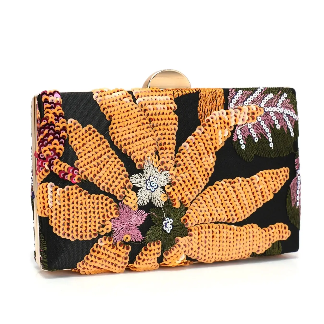Bohemian Floral Evening Crossbody Bag for Women