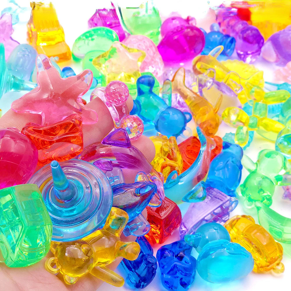 400pcs Plastic Gems Ice Grains Colorful Small Stones Children Jewels  Acrylic Gems Jewels Treasure Crushed Ice Crystal Diamonds - Money & Banking  Toys - AliExpress