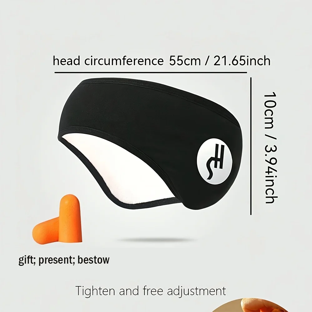 Plush Earmuff Sleep Mask with Soundproof Earplugs