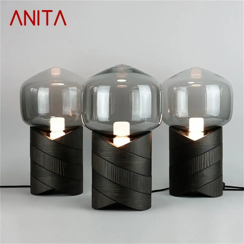 

ANITA Contemporary Creative Table Lamp Simple LED Desk Light Decorative for Home Bedroom Living Room