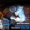 8-in-1 Welder Machine 200A MIG Welder Flux Core MAG Aluminum Spot Lift Stick Spool Gun Multifunctional Welding Tool with 4