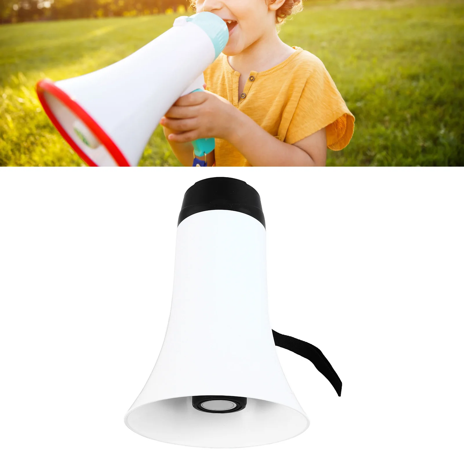 Handheld Megaphone Rechargeable Support Recording Portable Bullhorn for Broadcasting Stall handheld megaphone