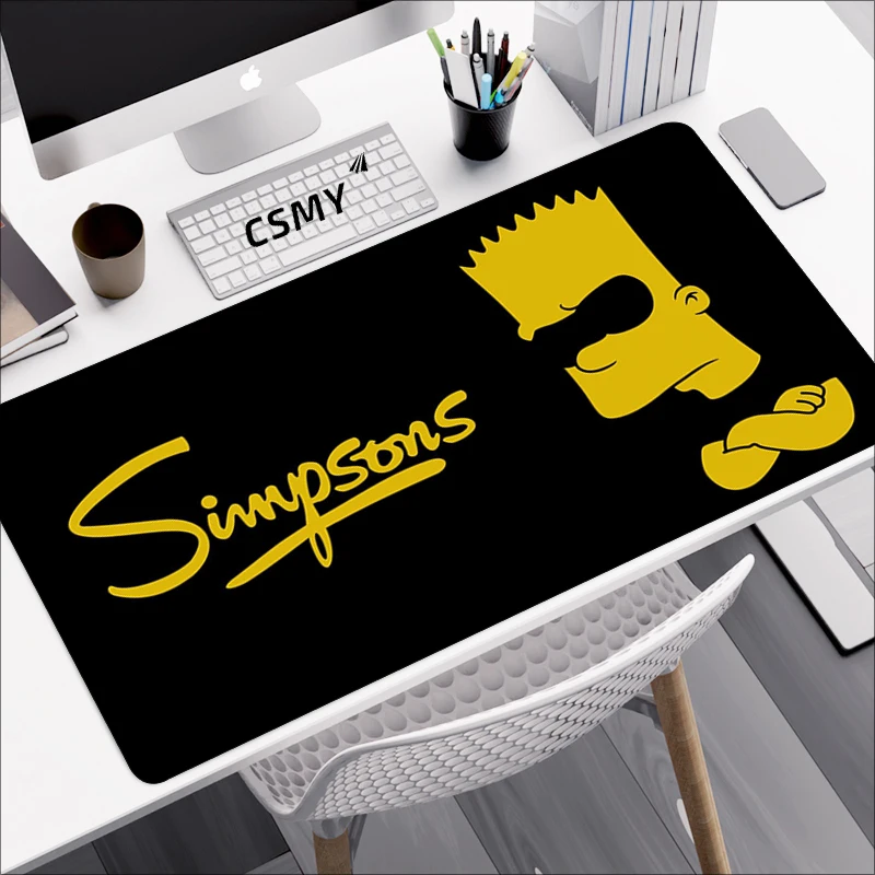 

Large Mouse Pad Simpsons-s Gamer Pc Desk Protector Gaming Accessories Keyboard Mat Deskmat Mousepad Mats Anime Mause Pads Carpet