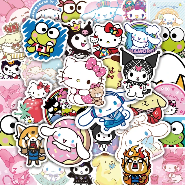 Hello Kitty Friends Stickers, Hello Kitty Sanrio Stickers