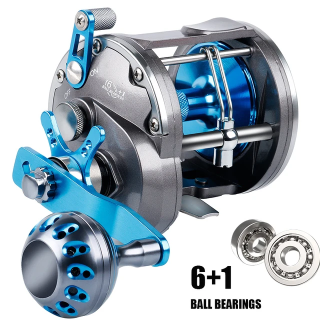 2023 Trolling Drum Fishing Reel Reinforced Metal Saltwater Sea Boat Fishing  Baitcasting Wheel Jigging for Catfish Musky Pesca - AliExpress