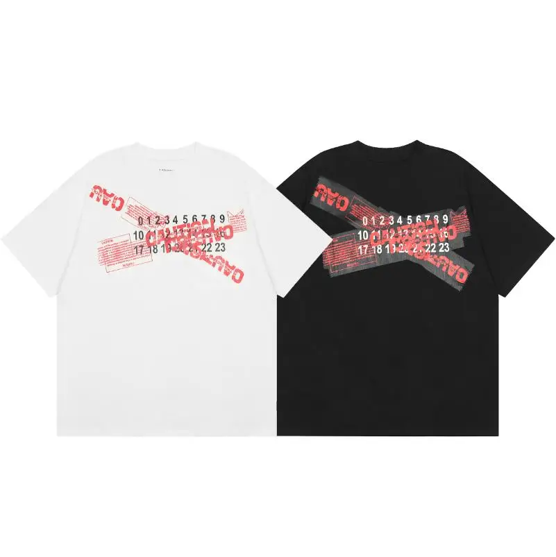 

2023 Men Women Digital Printing T-Shirt Summer New Sports Cotton Crew Neck Short Sleeve Streetwear Brand Running Tops