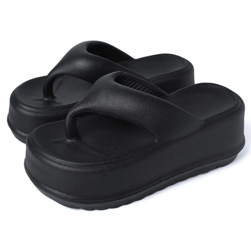 Comwarm New Thick Flip-flops Women Fashion Platform Sandals Outdoor Women Beach Slipper Home Comfort Women's Summer Sandals 2024 6