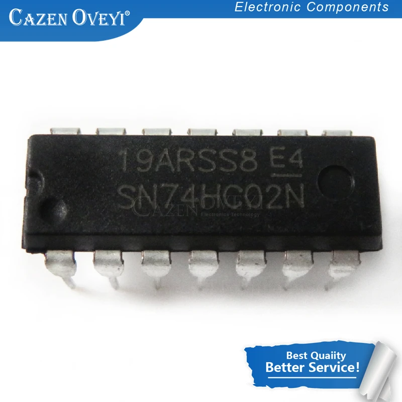

10 шт./лот SN74HC02N SN74HC02 74HC02N 74HC02 DIP-14 новая Оригинальная искусственная кожа