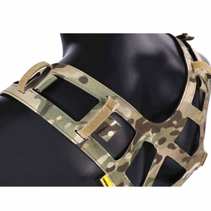 Tactical Molle Airlite Chest Strap Combat Flexible Harness Outdoor Sports For CP Style MK4 D3CRM Airsoft Accessories