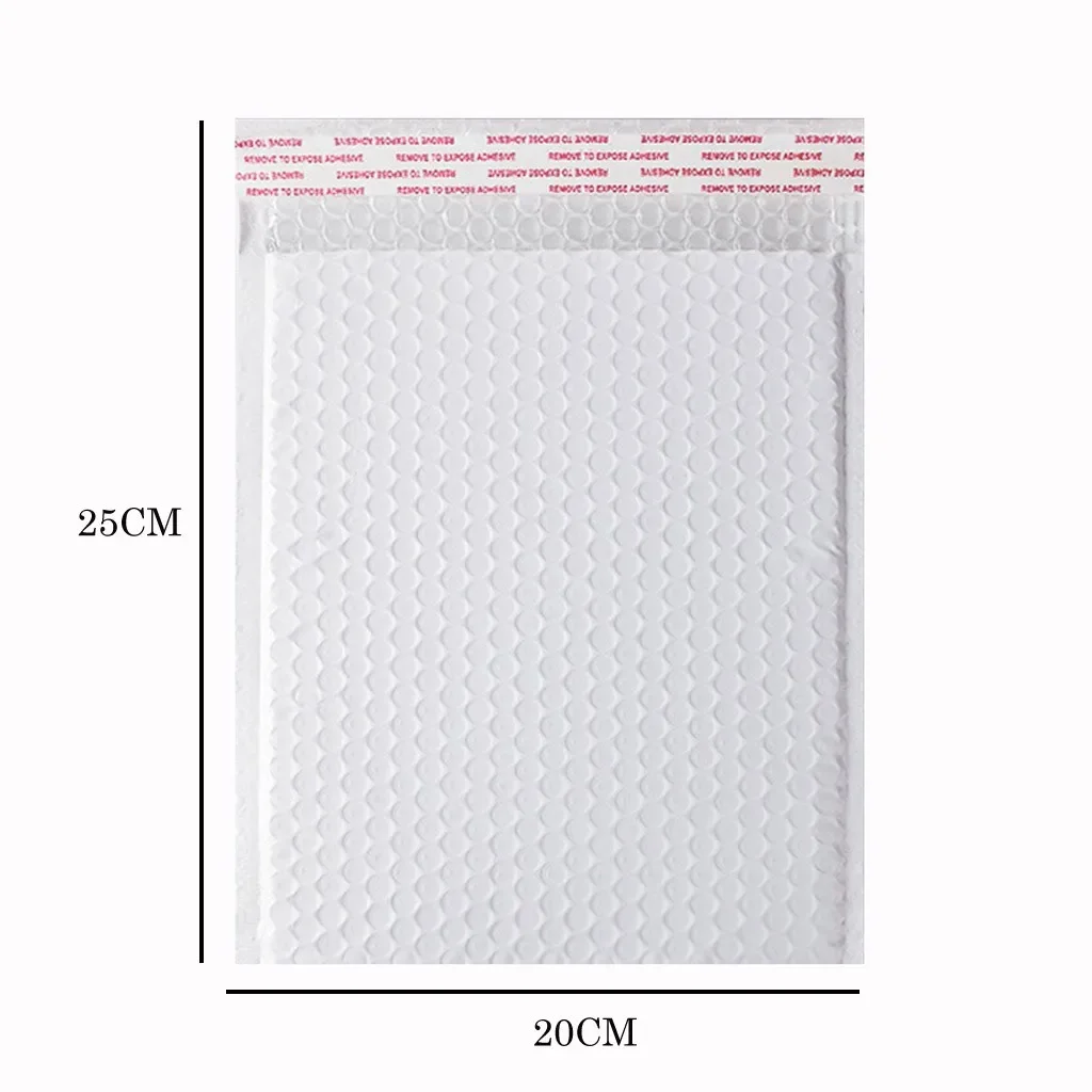 Courier Bag 50 PCS/Lot Self Seal Envelope Bags Lined Poly Foam Bubble Mailers Padded Mailing Waterproof 20x24cm