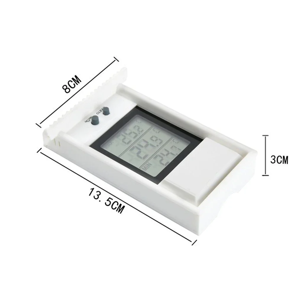 Waterproof Digital LCD Thermometer with Max-Min Display