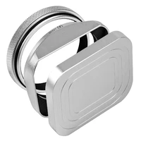 Square X100VI Shading Hood Compatible With Fujifilm X70 X100S X100T X100 X100F X100V Lens Filter Adapter Ring Metal Mount