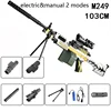 M249 Machine Gun Hydrogel Guns Electric Manual 2 Modes Realistic Toy Weapons Paintball Launcher for Men Adult Boys Shooting Game 1