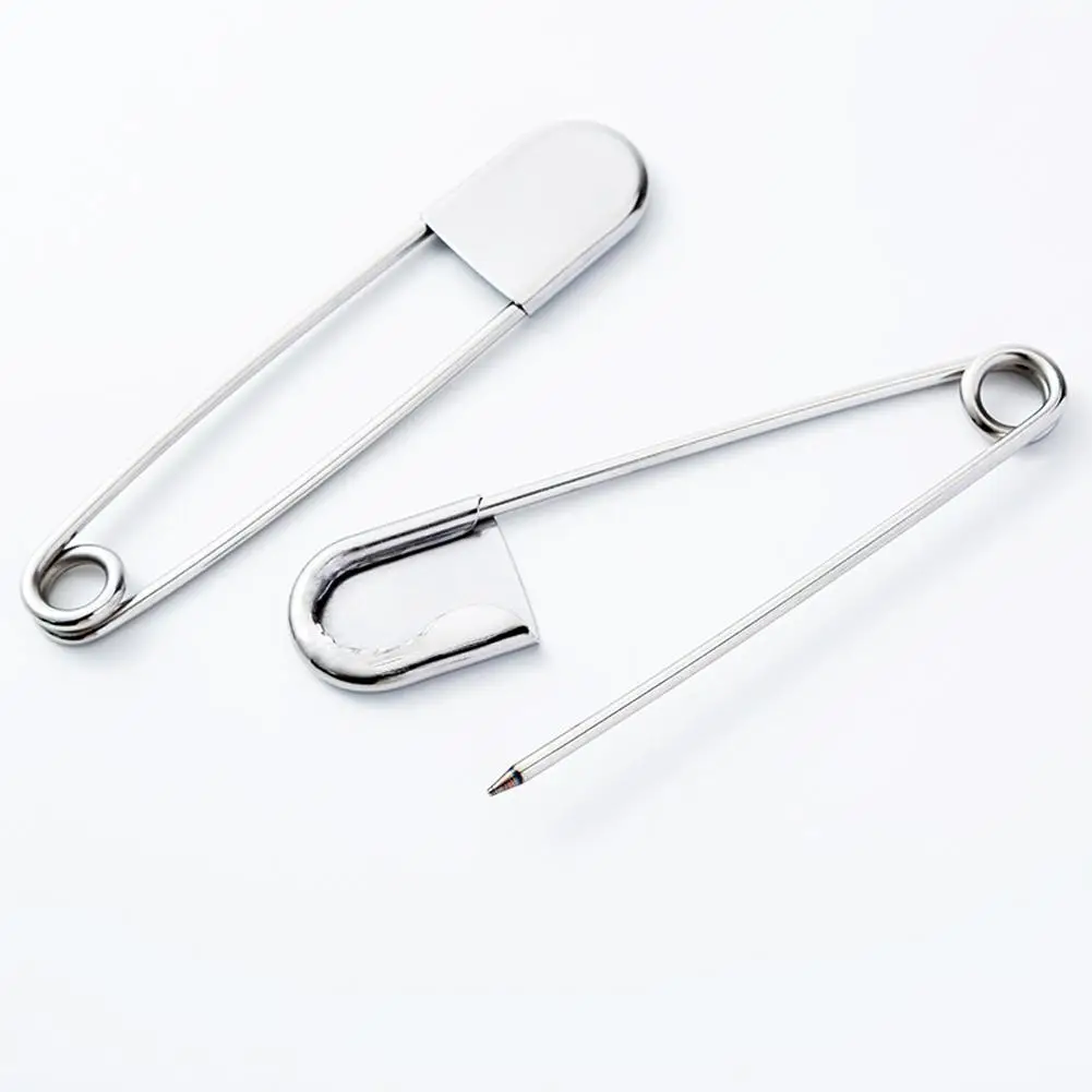 1/3개 대형 스테인리스 스틸 안전핀 1개 12.8cm DIY 재봉 도구 액세서리 바늘 포장 안전핀 파일 고정용