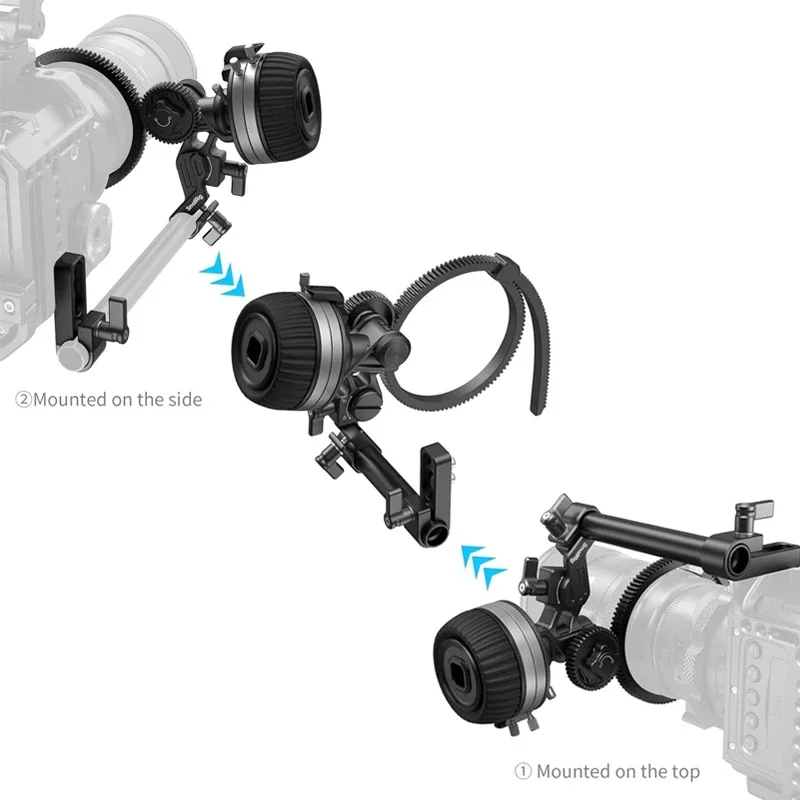SmallRig Follow Focus F50 with A/B Stops for Cinema Camera DSLR / Mirrorless Cam