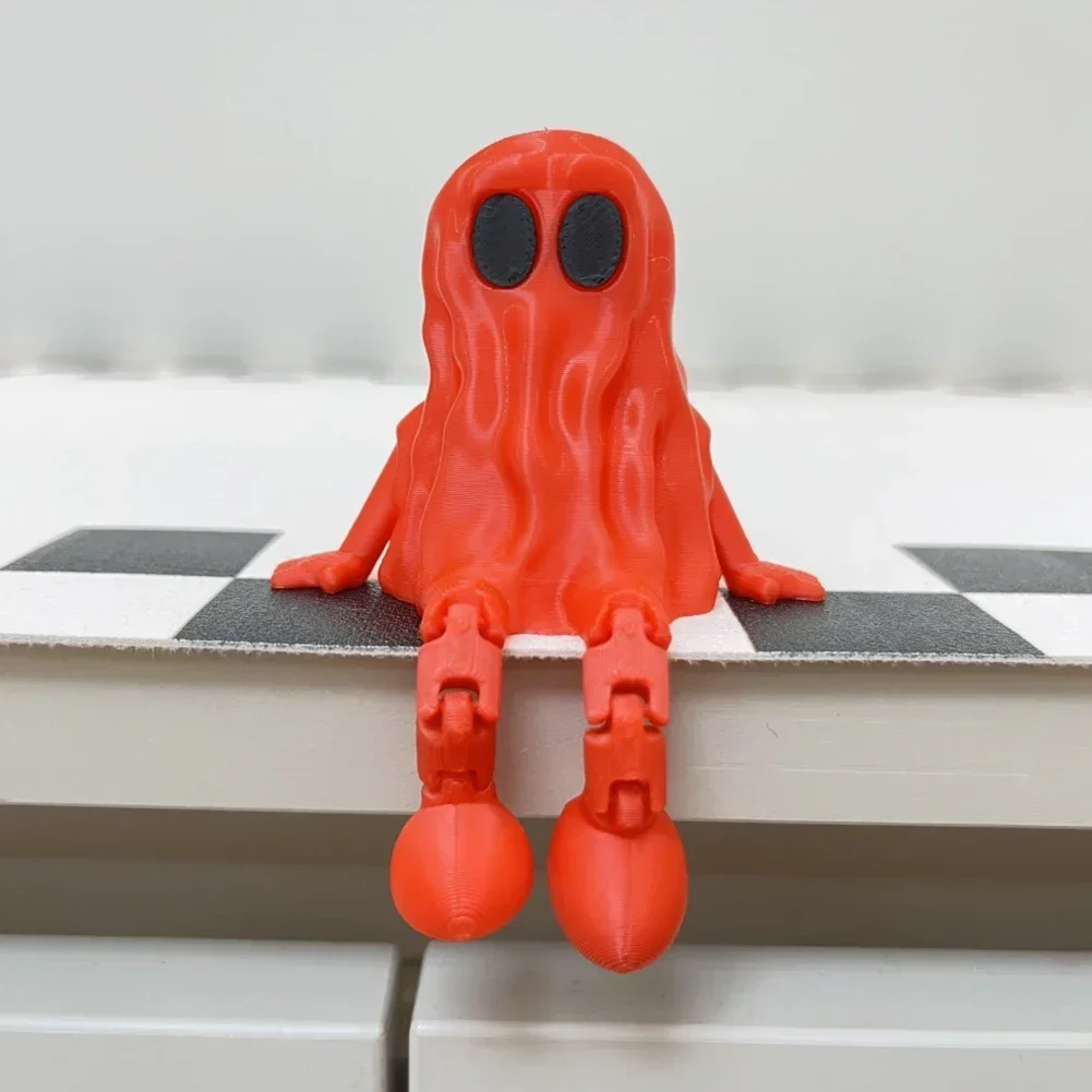 Haunting 3D Printed Halloween Ghost Decoration Ornament - Movable Joint Design