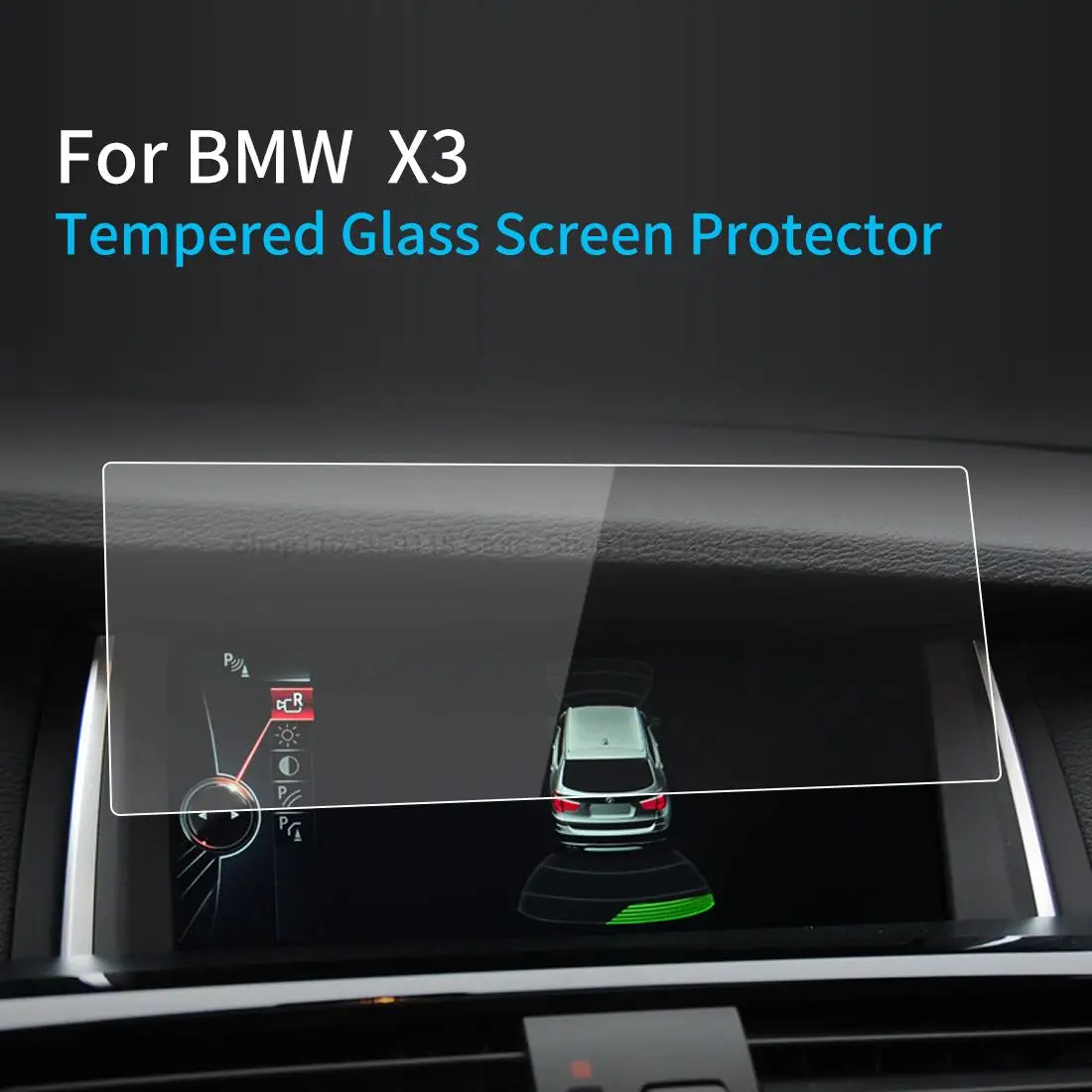 

Tempered glass screen protective film For BMW X3 X4 F25 F26 2011-2017 car interior GPS navigation LCD screen Anti-scratch