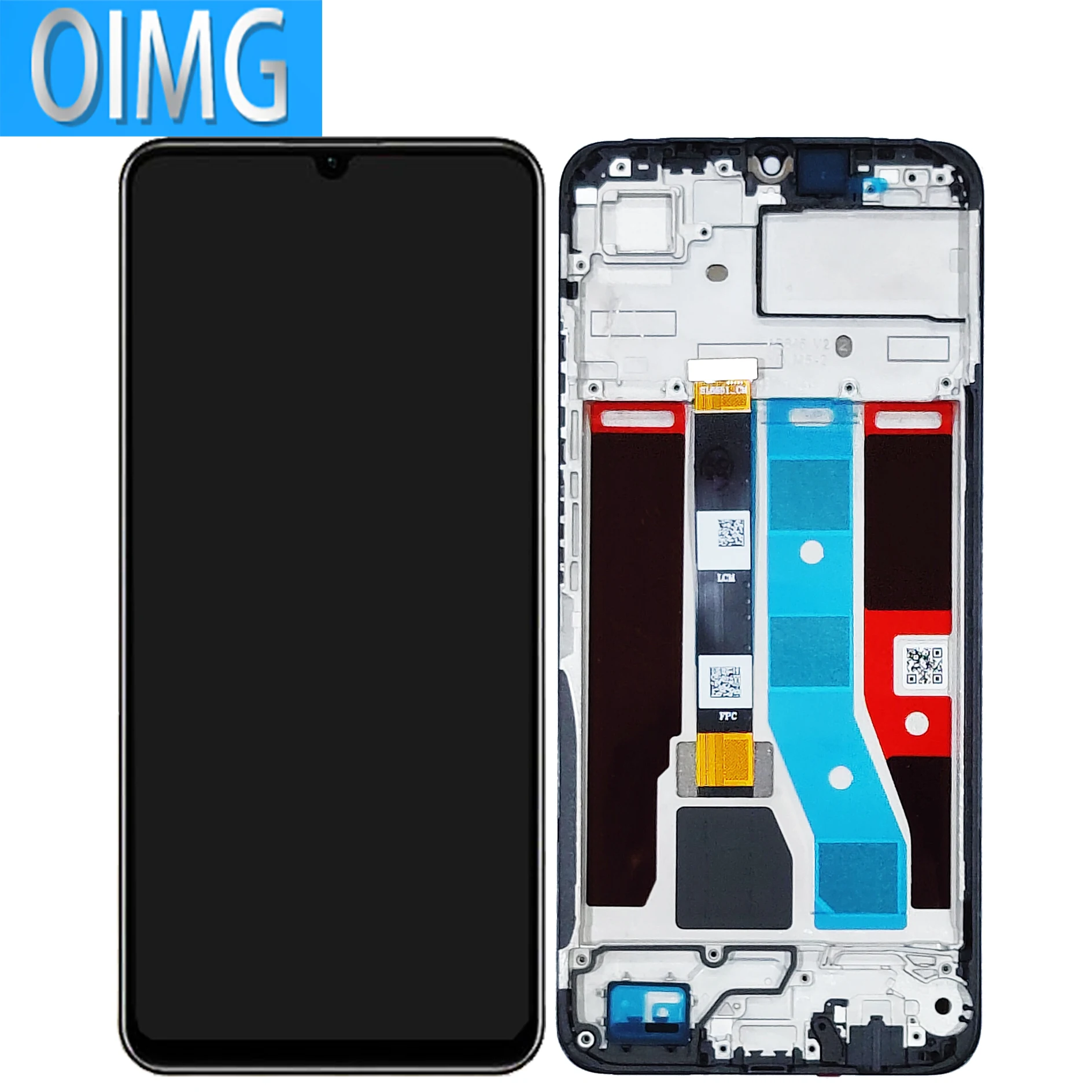 OPPO Realme C51 LCD ÷,  ũ ġ г ü ǰ, RMX3830, 6.74 ġ