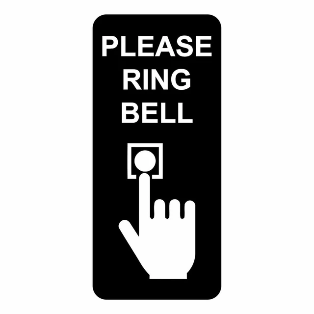 Please ring bell sign hi-res stock photography and images - Alamy