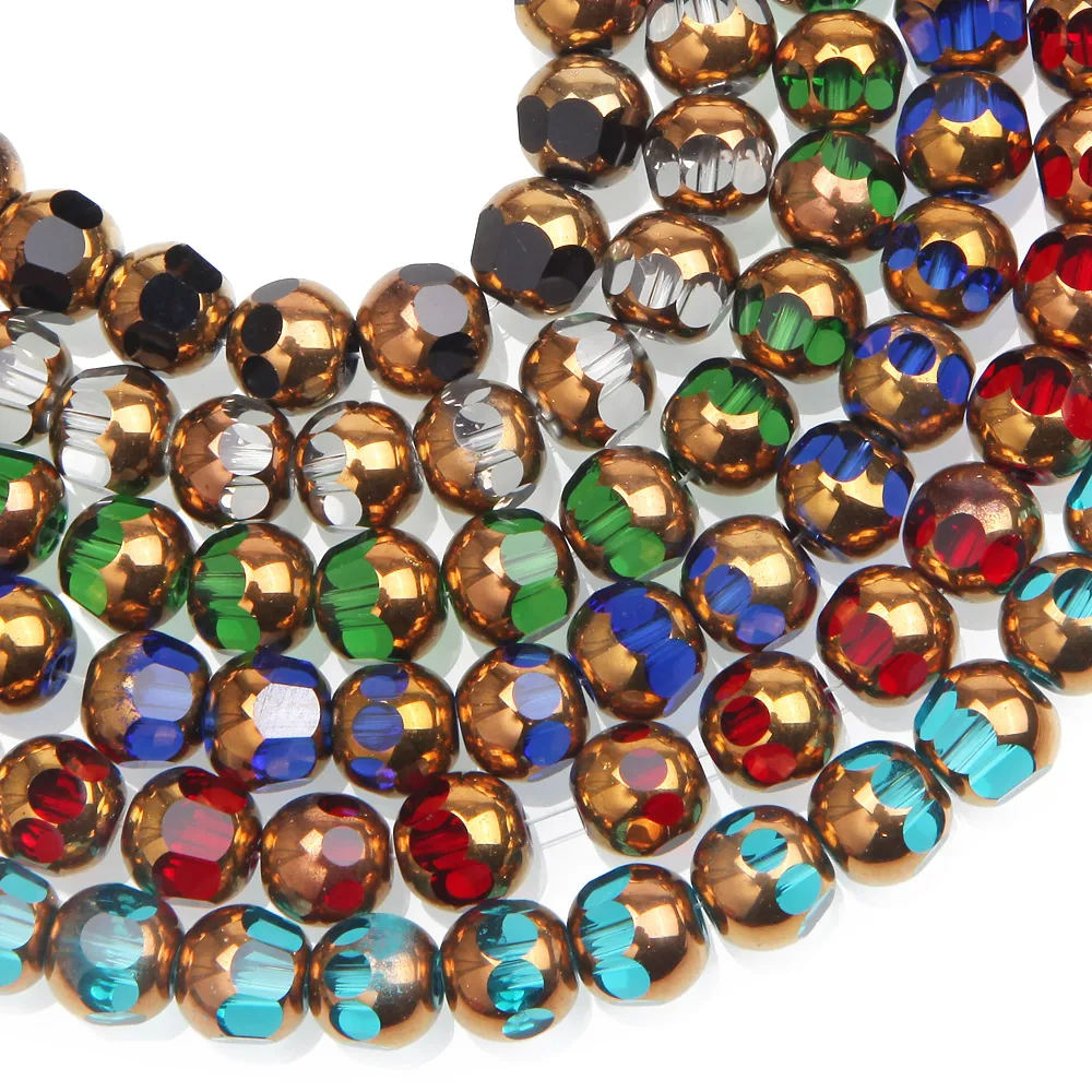 Cuentas De Vidrio De Mill Hill, Oro Victoriano On