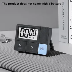 Multi - Purpose Visual Kitchen Timer for Enhanced Time Management (Black)