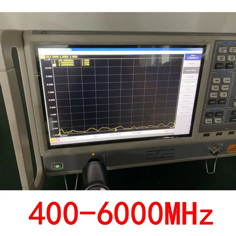 2-3000MHz 400-6000MHz 0-6000MHz 20-1000MHz 안테나 고출력 스펙트럼 분석기(테스트용) 0-6G 광대역 안테나