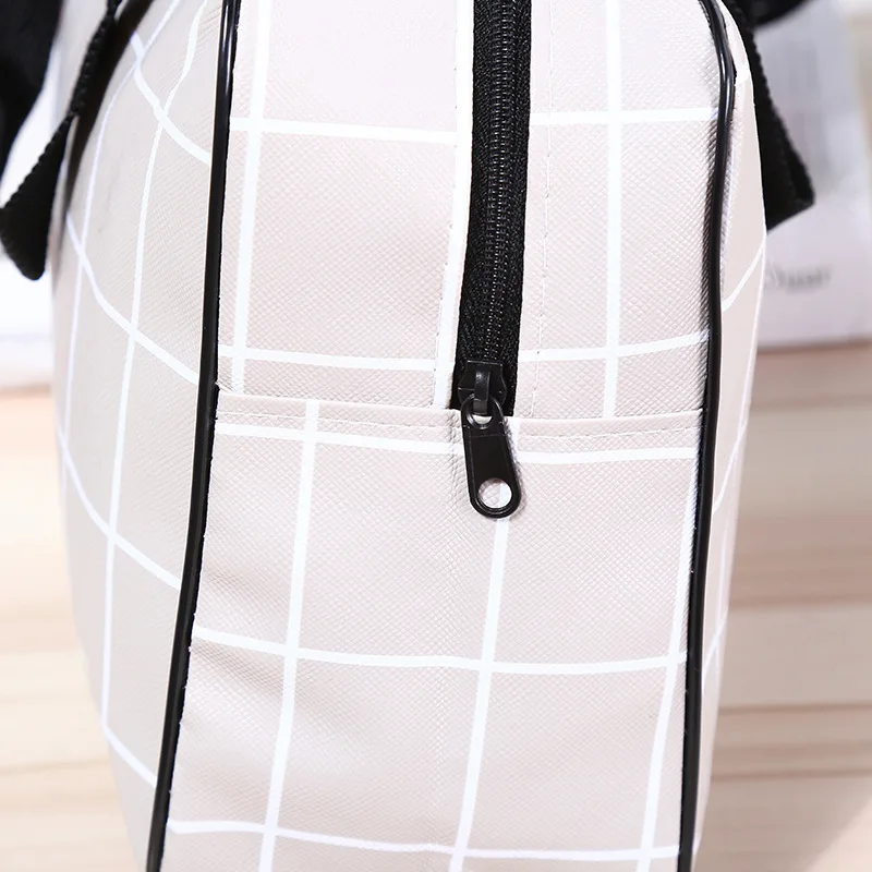 Women Travel Cosmetic Bag Black White Grey Blue Large Tote Neceser Bathroom Makeup Bags Casual Storage Toiletry Wash