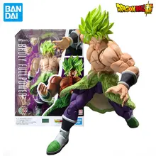 

BANDAI Original SHF Dragon Ball Super Saiyan Broli Anime Action Figures Model Toys Collection Gift Toys Figure Toys for Children