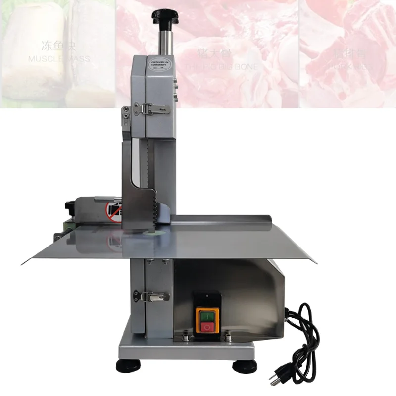 

Косточная пила, стандартная машина для резки замороженного мяса, коммерческая машина для резки рыбы, рыбы, мяса, говядины 110 В/220 В