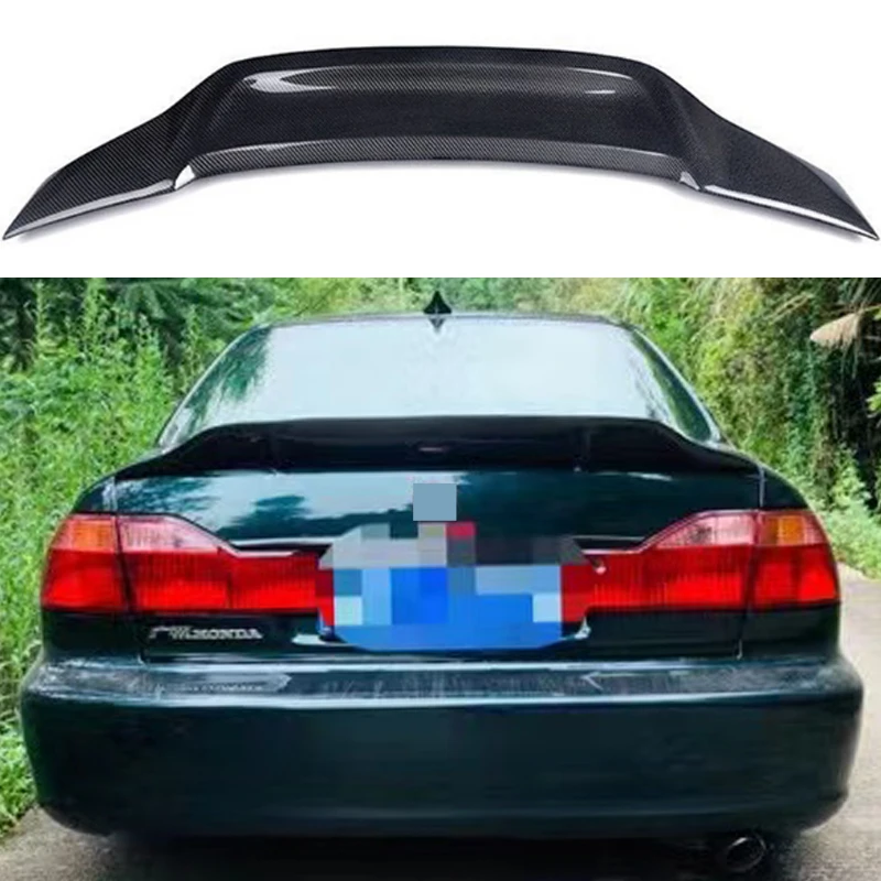 

For 1998-2002 Honda 6th Generation Accord CG5 Modified True Carbon Fiber Rear Spoiler Rear Wing