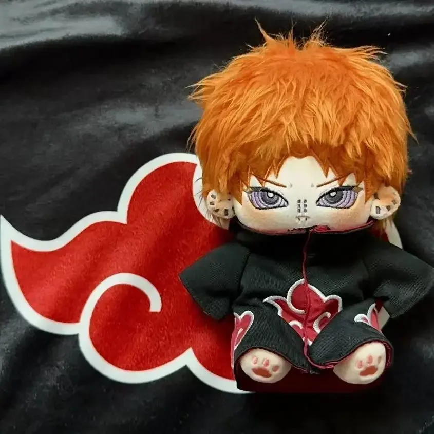

20cm Anime Naruto Orochimaru Pain Uchiha Obito Cotton Plush Doll Dress-Up Puppet Kawaii Doll Collectible Model Children Toy Gift