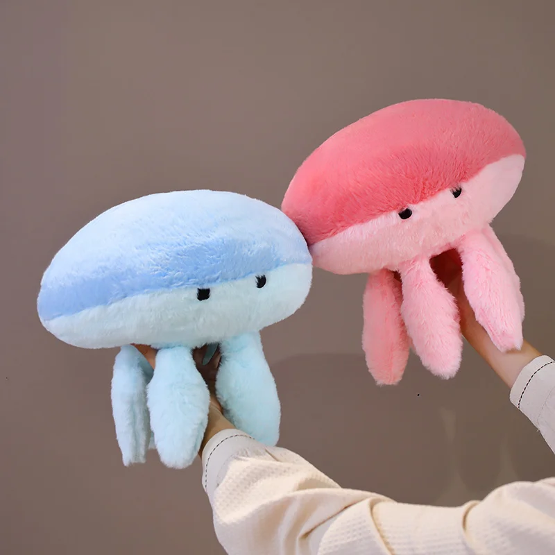 

Фантастическая Милая красочная игрушка, морские животные, мягкий Единорог, рог круглой формы, фиолетовая Медуза, морская фотография, Рождественский Декор