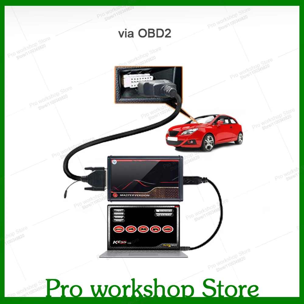 ECU programming tool KESS V5.017 Software Version Ksuite 2.80 Recover car fault codes Online support Bike/Car/Truck/Tractor/Boat